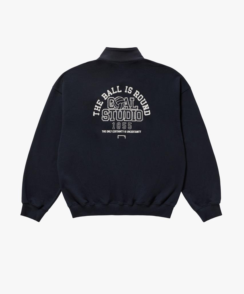 GOALSTUDIO Fc Vintage Artwork Quarter Zip-Up-Navy