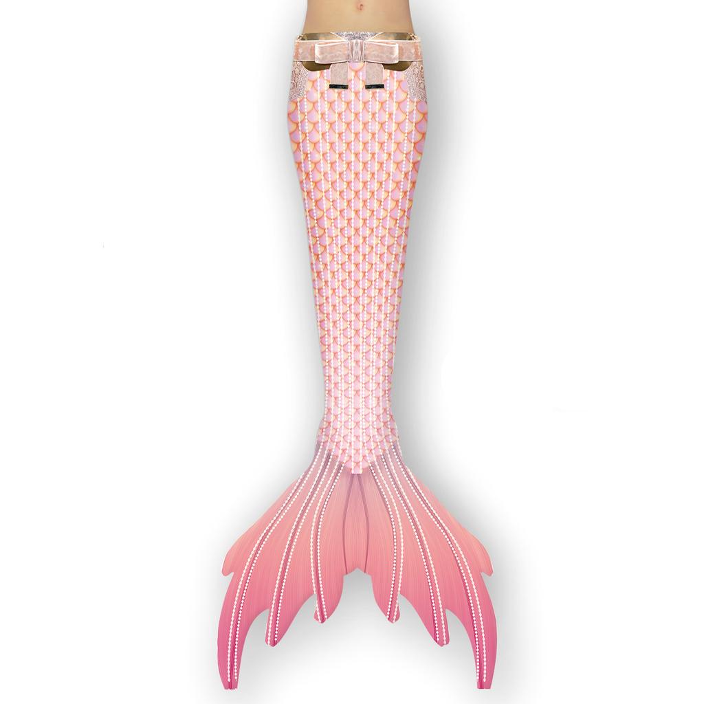 New children's mermaid swimsuit costume girl mermaid princess dress pink mermaid tail hot spring