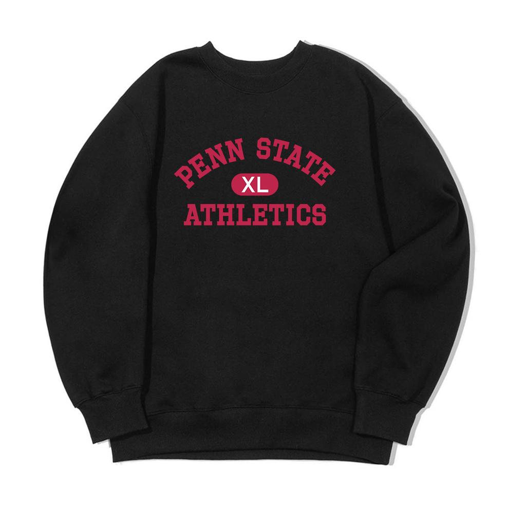 AWESOMEUS (23Fw)Pennstate Logo Vivamagenta Sweat Shirts_3 Color