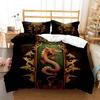3D Dragon Tier Printed Queen Bedding Set King Size Bedding Set Soft and Comfortable Bedding Set Luxury