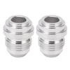 2Pcs Male Billet AN8 6061 T6 Aluminum Alloy 8AN Thread Weld In Fitting Bung Fuel System Parts