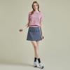 Lambda Women S Glen Check Slim Line Skirt Oxford Blue 26313