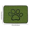 Washable Dog Pee Pad Reusable Non Slip Dog Bed Mat Breathable for Crate