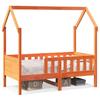 VidaXL Children's Bed Frames House Shape 70x140cm Solid Pine Wood, House-Shaped Bed Frame, Bed Frame for 850715