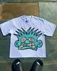 Chic American Anime Cartoon Street Hiphop Cotton Unisexs Summer Fashion Loose Graphic T Shirts Streetwear Harajuku Unisex Tops