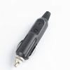 Cigarette Lighter Socket - AIMOONSA - Universal 12V - 5A Fuse - On/Off Button - Black
