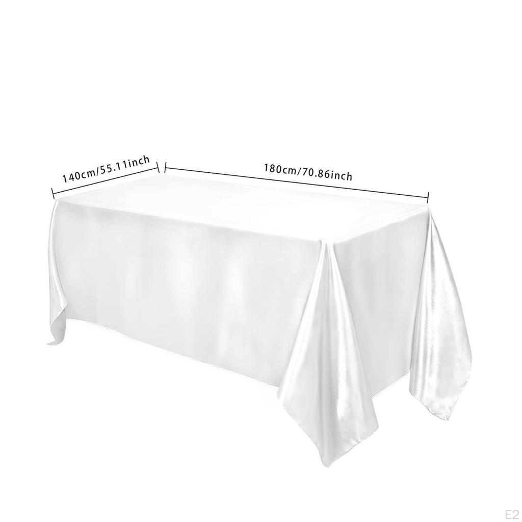 Rectangle Tablecloth Dining Table Decor Minimalist Modern Practical Cloth Cover for
