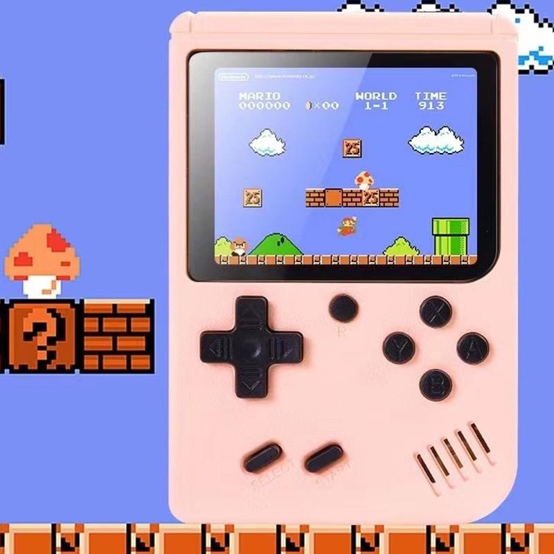 500 in 1 Mini-Handheld-Spieler Tragbare Retro-Videokonsole für Einzel- und Doppelspieler Für Game Boy Emulator Videospiel