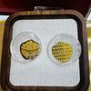 Pure Gold 999 Wealth-Boosting Mobile Phone Sticker - 2mg Gold for Daily Prosperity