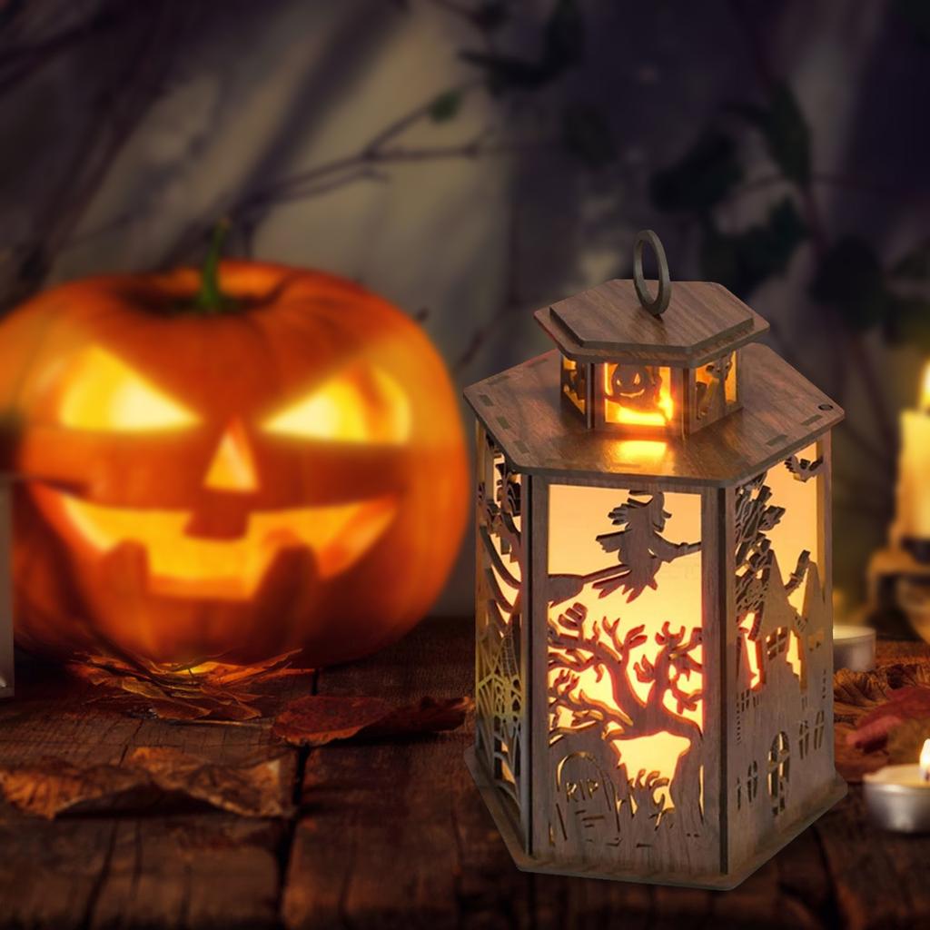 Halloween Retro Handheld Candlelight Ornament (Excluding Lamp)