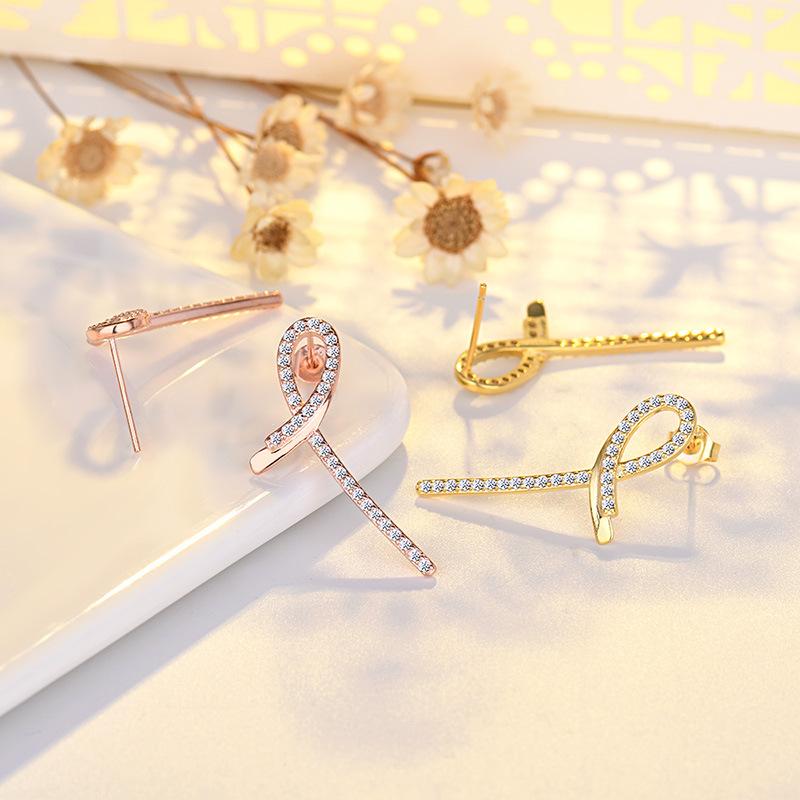 Lindon Kopparlegering Zirkon Örhängen Drop Örhängen För Kvinnor Bröllopsfest presenter