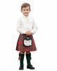 Boys Kids Sporran Scottish Children Junior Leather Wallet for Kilts Highland Dress Attire