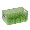 Versatile Organizer Bin Multi-Compartment Food Storage Organizer Storage Box  Refrigerator