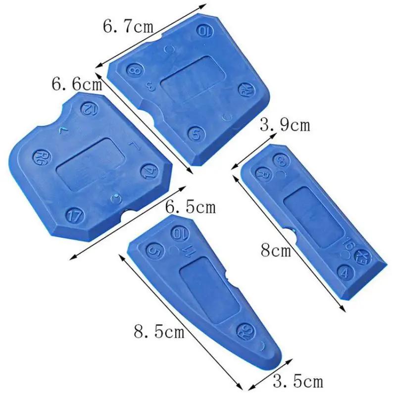 1set Caulking Tools For Tight Areas Bathroom Kitchen,Window,,Floor, Close-area Sealant Silicone Caulking Finishing Tool