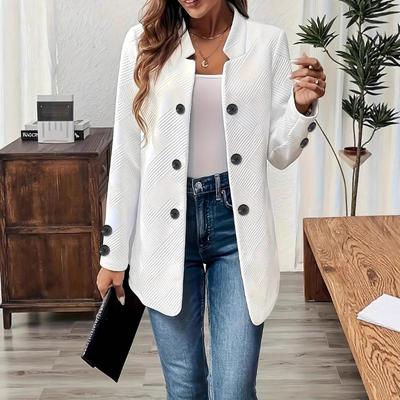 Autumn Winter Loose Casual Single Breasted Suit Women Fashion All-match Blazers Coat Jacket Cardigan Top