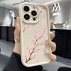 Coque de téléphone pour Xiaomi Redmi Note 14 13 12 11 10 9 8 7 Pro/Plus 5G Impression populaire de fleurs roses Anti-choc Protection Housse souple