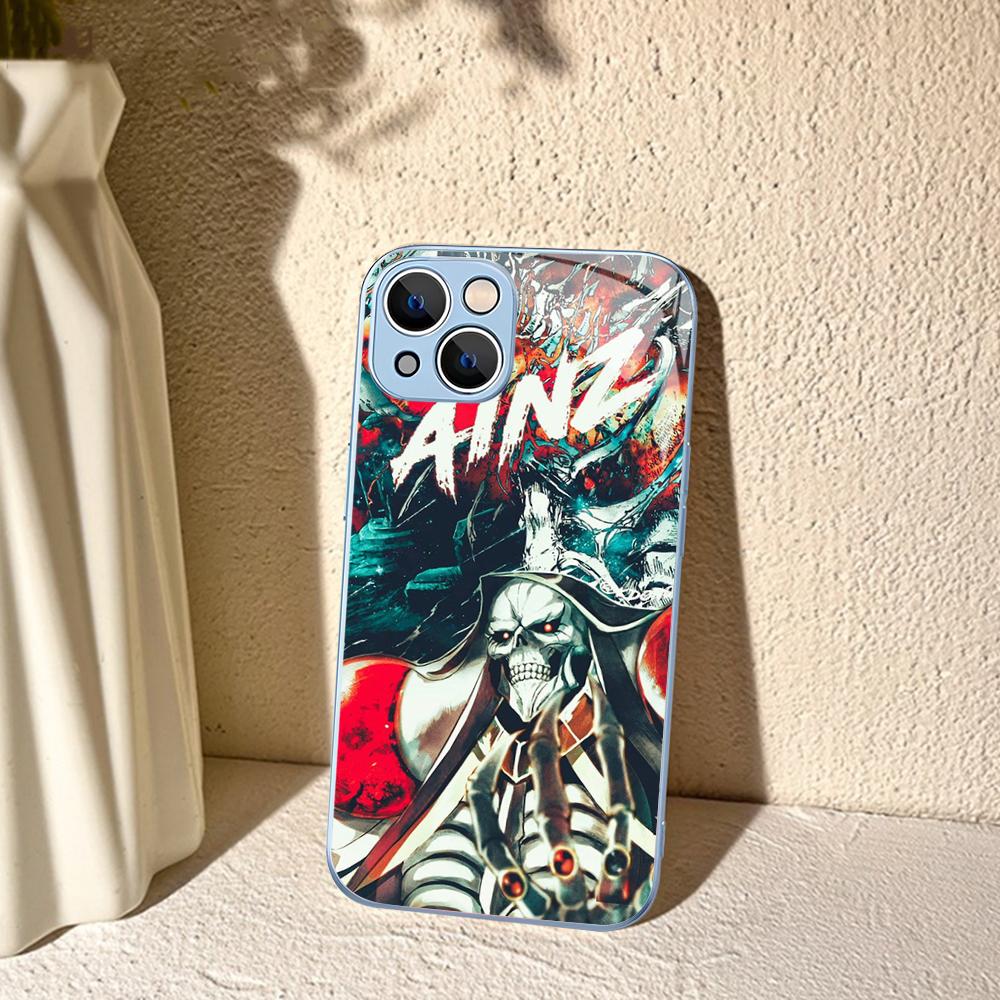 

Overlord Phone Case For iPhone 14 13 12 Mini 11 Pro XS Max X XR 14 Plus Tempered Glass Cover iphone 11