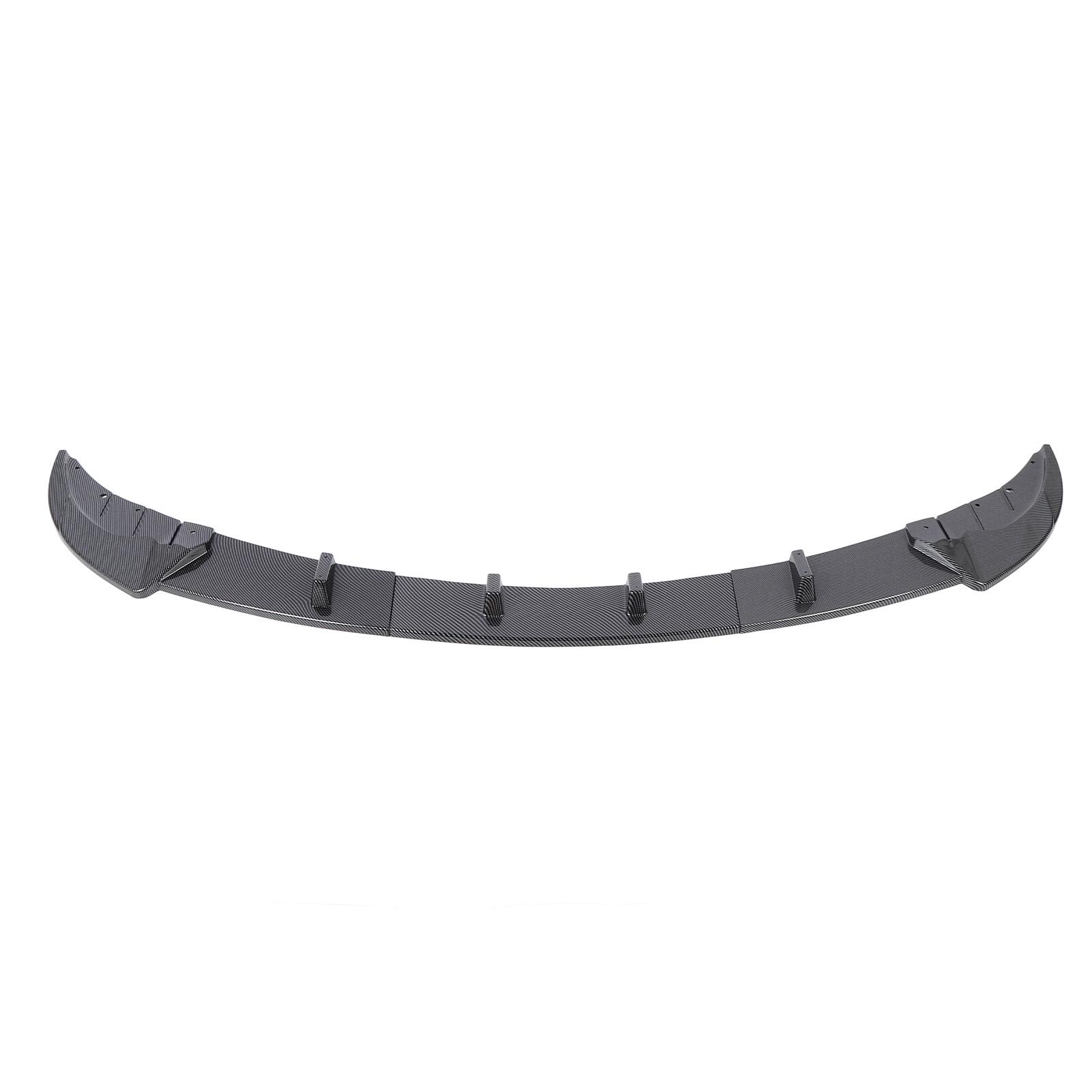 

Front Bumper Lip Spoiler 3 Parts Improve Sporty Appearance for 5 Series F10 F11 Standard Pre-facelift 2011 to 2014