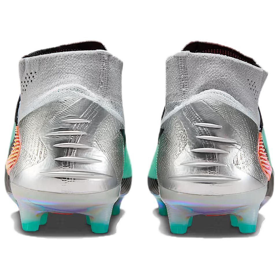 Nike Phantom 6 High Elite AG Chrome Black Unisex Sneakers Teal IH3985-001