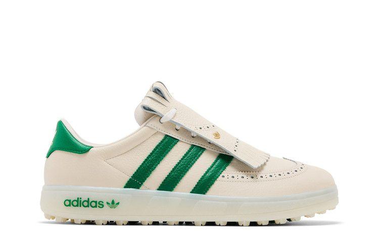 Men's Sneakers adidas Coursecup Spikeless Golf Chalk White Green Almost Yellow Chalk White/Green/Almost Yellow