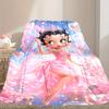 1pc Digital Print Nap Blanket, Betty Boop Blanket for Home Use, All Season Warmth, Christmas and Valentine's Day Gift Blanket