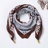 Hot-selling women's autumn and winter warm magnetic triangle neck protection scarf four seasons versatile velvet decorative scarf