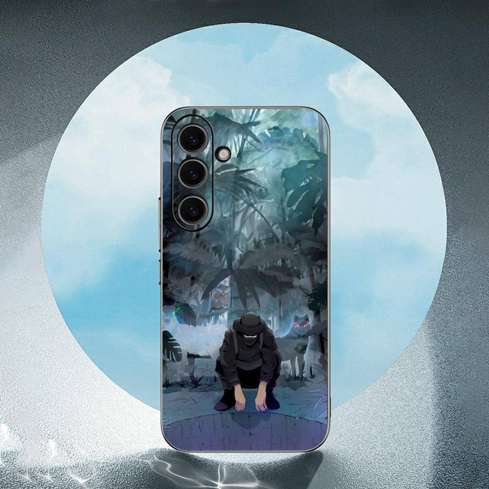 B-BENY J-JR Luxury Black Phone Case For Samsung Galaxy S23 S24 S25 Ultra S22 Plus S21