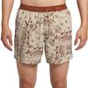 Nike Pantaloncini Sportivi Dri Fit da Uomo Khaki Deserto/Marrone Giallo Chiaro/Nero HJ4175-253