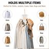 4/2/1Pc V-Shape Multi Hook Closet Hanger Organizer 12 Hooks Space Saving Wardrobe Clothes Hanger For Storage Efficiency