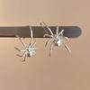 Personalized Metal Spider Ear Hook For Men Women Trendy Punk Y2k Aniaml Pendant Earrings Accessory Casual Part Jewelry Gift