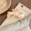 Korean Style Bowknot Barrettes Sweet French Shark Clip Bow Acetic Acid Hair Claw  Hair Accessories