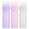 3 Farben Haarfärbeflasche Pinsel Shampoo Öl Kamm Applikator Werkzeug XYZ