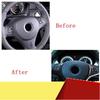 LHD Trim Volantu z Uhlíkových Vláken pro -BMW Řady 3 E90 E92 E93 2005-2012 Kryt Dekorace Volantu Auta -M53K