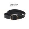 Simple Light Luxury Women's Belt Jeans Non-porous Belt Versatile Casual Pants Belt
