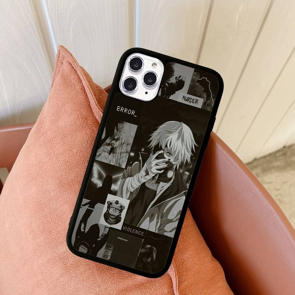 Manga T-Tokyo Ghoul Classic Anime PC+TPU Phone Case For IPhone 11 12 13 14 15 16 17 Plus Pro Max Cover