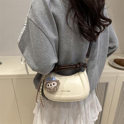 2025 New Fashion Retro Armpit Bag Trend Niche Simple Handbag Fashion Women's Shoulder Bag