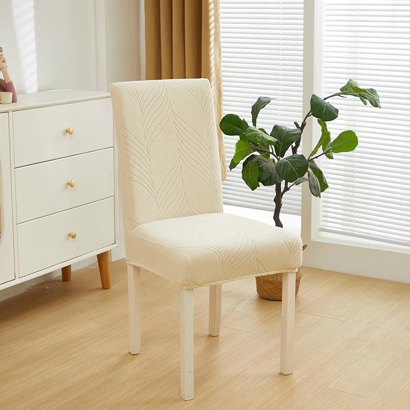 Thick Fleece Stretch Chair Covers for Home Restaurant Elastic Dining Chair Slipcovers Soft Warm Seat Covers