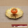Japanese Glass Lotus Incense Holder: Dual-Use Aromatherapy & Backflow Burner