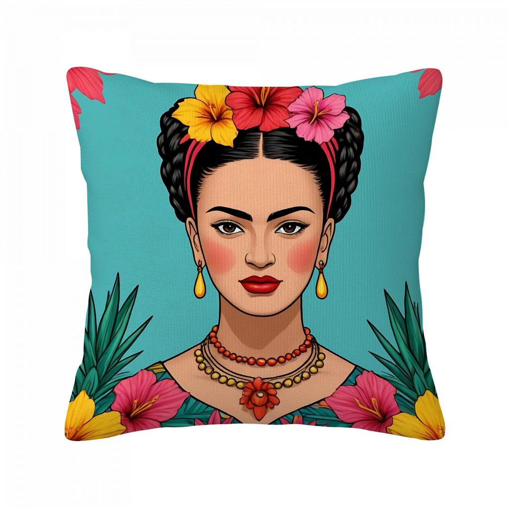 Frida Pillowcase Luxury Cushion Cover For Sofa Anime Personalized Gifts Home Decorations Living Room Decoration Sleeping Pillows