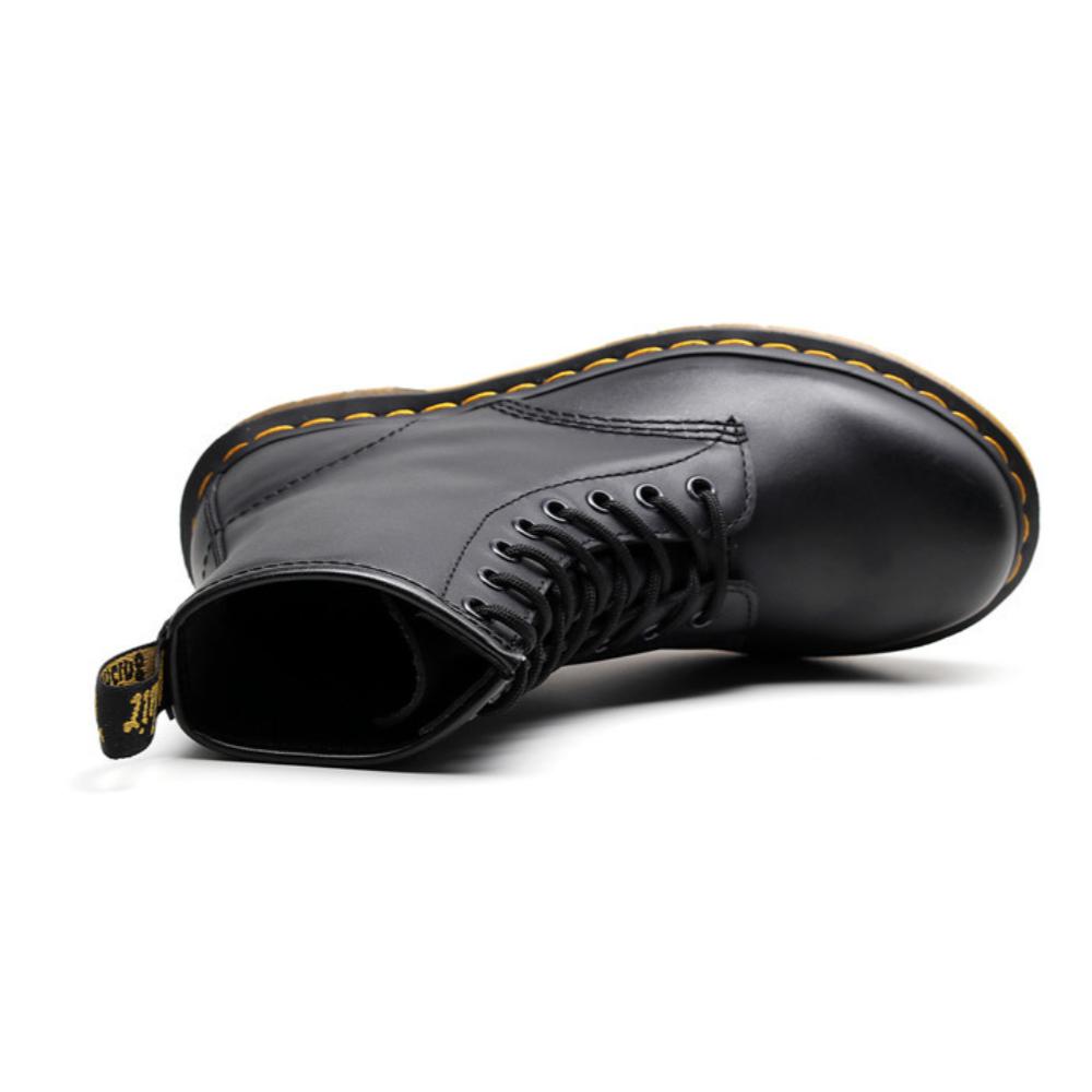 Klassieke Retro Koppel Laarzen Mannen Vrouwen Zacht Leer Britse Stijl Kort Casual Comfortabel Antislip