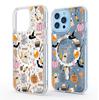 Halloween Carnival Magnetic Case for iPhone 15/16/17 Pro Max – Transparent Full Coverage