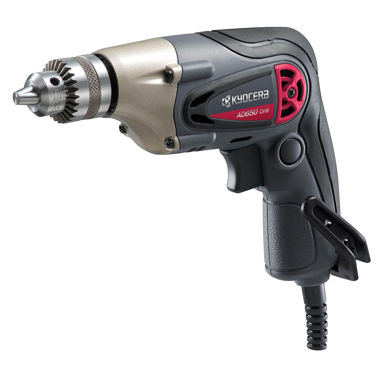 

Kyocera Old Ryobi Professional Drill AD650 648650A Черная модель с коническим алюминиевым корпусом редуктора [легкий 0,9 кг высокоточный патрон] литой под давлением чёрный