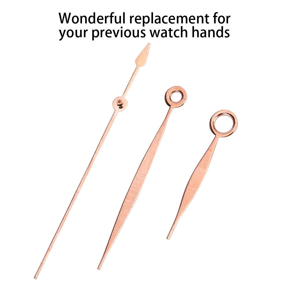 T41 Men Watch Hour Minute Second Hands Watch Needles Fit for ETA2824 Movement