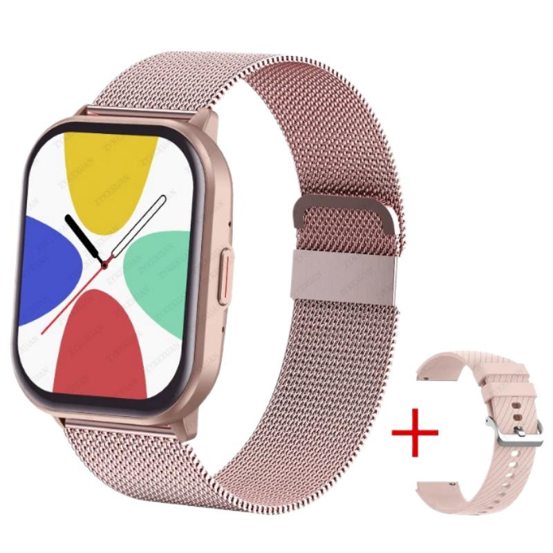 New For iPhone Android Smart Watch Men Women Heart Rate Blood Pressure Fitness Tracker Bluetooth Call Smartwatch Man