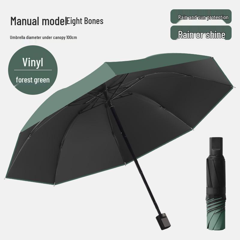 24-Bone Automatic Folding Umbrella: High-End, Sun & Rain Dual-Use, UV Protection for Men & Women