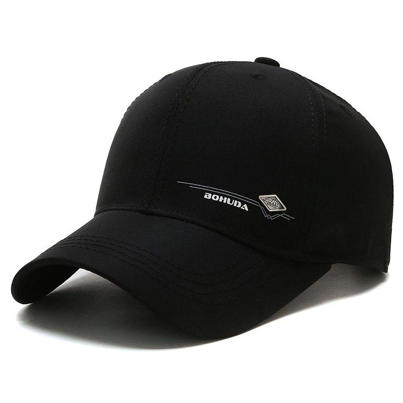 JYL TS DIY Men Spring Cap Middle-aged Outdoor Casual Sunshade Baseball Hat