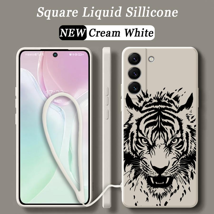 Tiger Cool Case for Samsung Galaxy A22 A52 A11 A12 A15 A16 A51 A13 A14 A35 A34 A36 A26 A24 Phone Cover