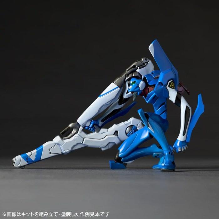 Kaiyodo Artpla Sculpture Works Evangelion Unit-01/Unit-02/Unit-00 & Revised Interception, 3rd New Tokyo City, 1/No Scale Unpainted Plastic