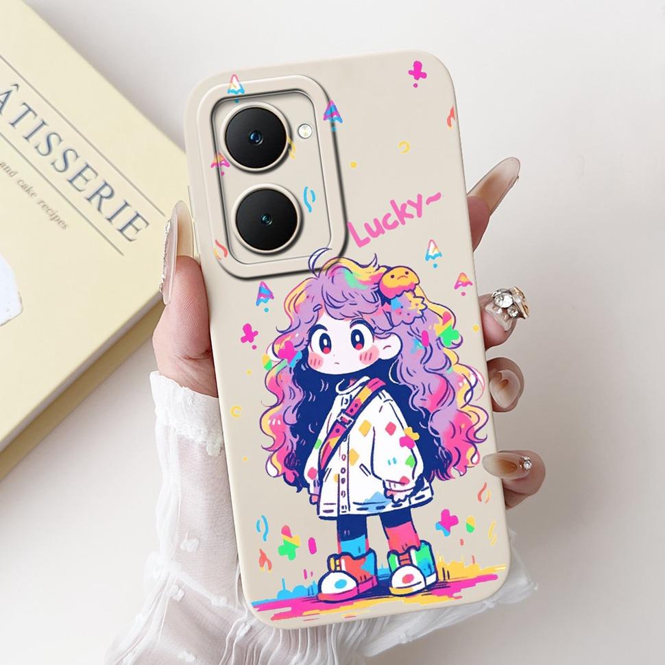 Fashion Painted Cover For Vivo Y03 Case Silicone Soft Slim Fundas For Vivo Y03 Y03T Y18 Y18i Y28s 4G Phone Cases Bags 6.56"
