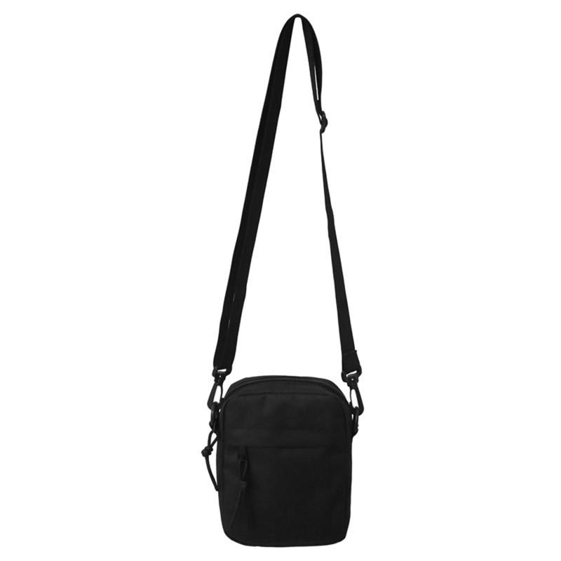 Simple Small Crossbody Shoulder Bag Men Bag Messenger Sling Bags For Men Casual Canvas Small Zipper Crossbody Pouch